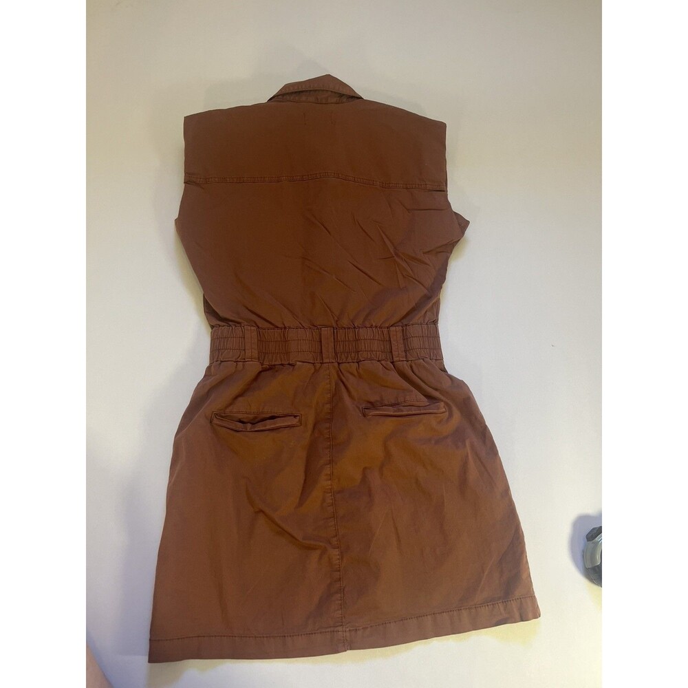 Pistola Rosie Smocked Waist Dress Praline Size XS - Picture 14 of 16